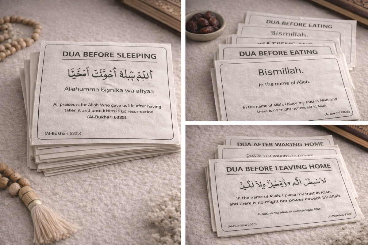 English Dua Stickers
